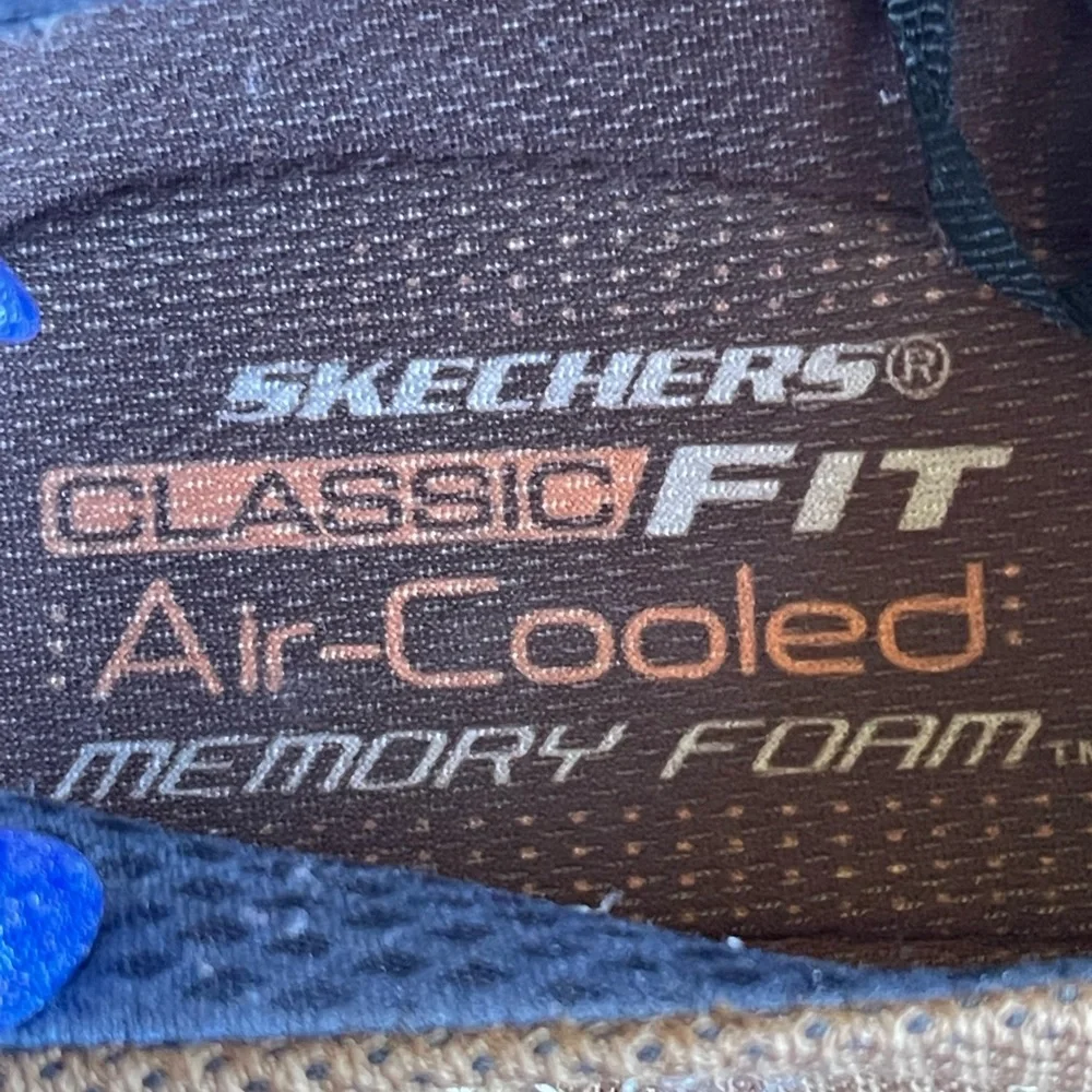 Sketchers Classic Fit Air Cooled Memory Foam Men’s Causal Slip on Shoes - Picture 6 of 6